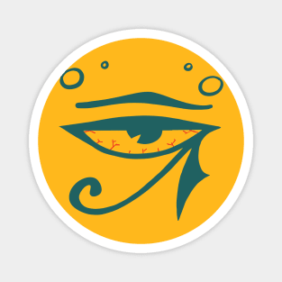 weary eye of Ra Magnet